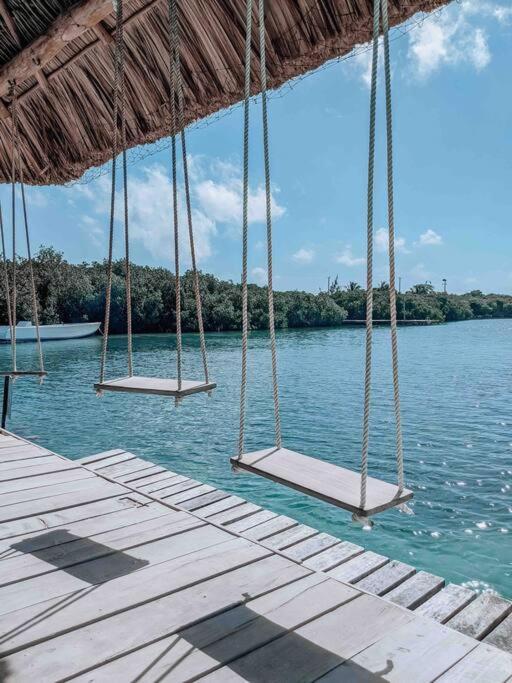 Vacation Home Blue Lotus Caye Caulker Exterior foto